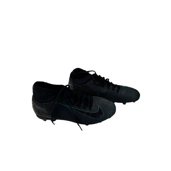 Nike Mercurial Superfly Black Soccer Cleats - Picture 1 of 7